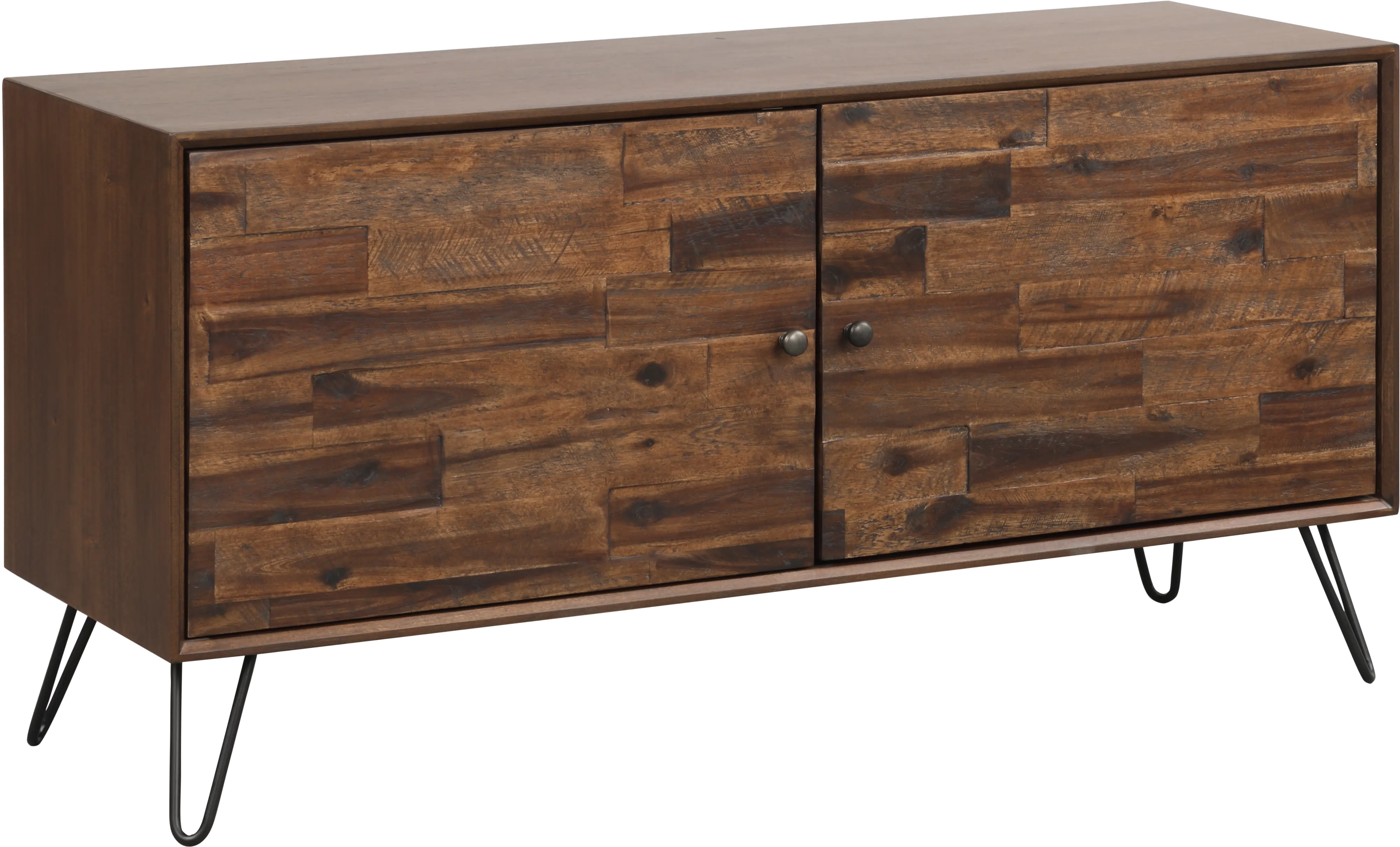 Longford Dark Brown 2-Door 48 TV Stand-4