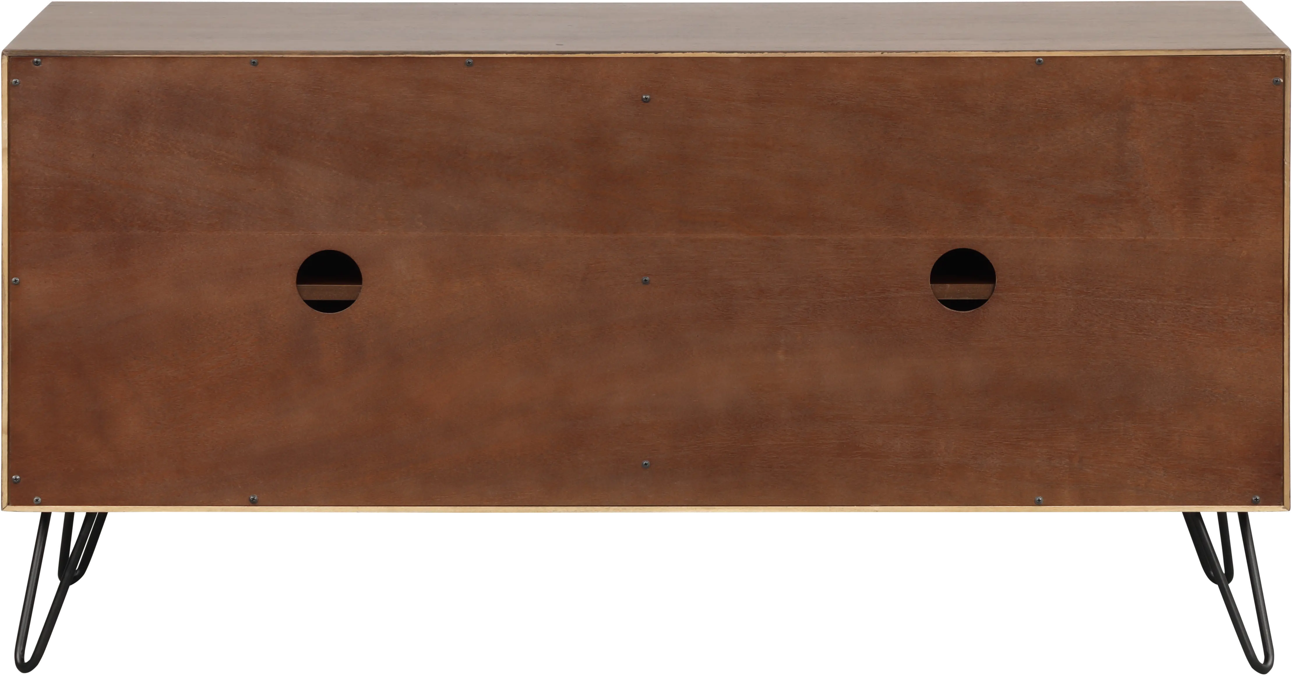 Longford Dark Brown 2-Door 48 TV Stand-7