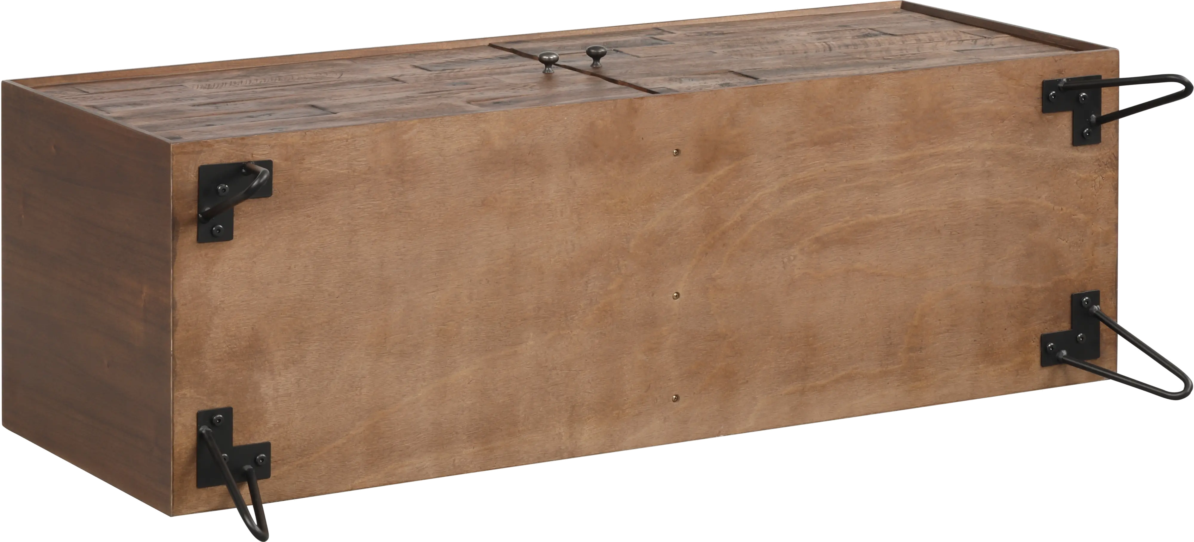 Longford Dark Brown 2-Door 48 TV Stand-8