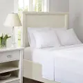 White Full Flirty Ruffle 6 Piece Sheet Set