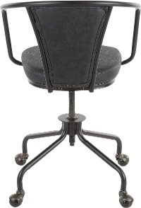 OC-ORUP-BKDGY Metal and Gray Industrial Upholstered Task Chair - Oregon-3