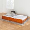 Light Brown Solid Wood Trundle Bed - WE Trundles