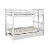 BWTOTMSWH-TR Off White Solid Wood Twin-Over-Twin Bunk Bed with Trundle - Violet