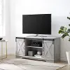 W58SBDST Carolina Gray 58 Inch Farmhouse TV Stand - Walker Edison