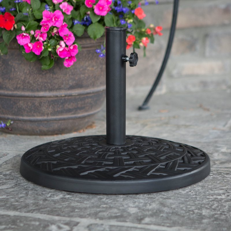 umbrella base in store