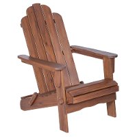 Dark Brown Patio Adirondack Chair - Adirondack-2