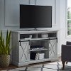 52 Modern Farmhouse TV Stand - Stone Grey