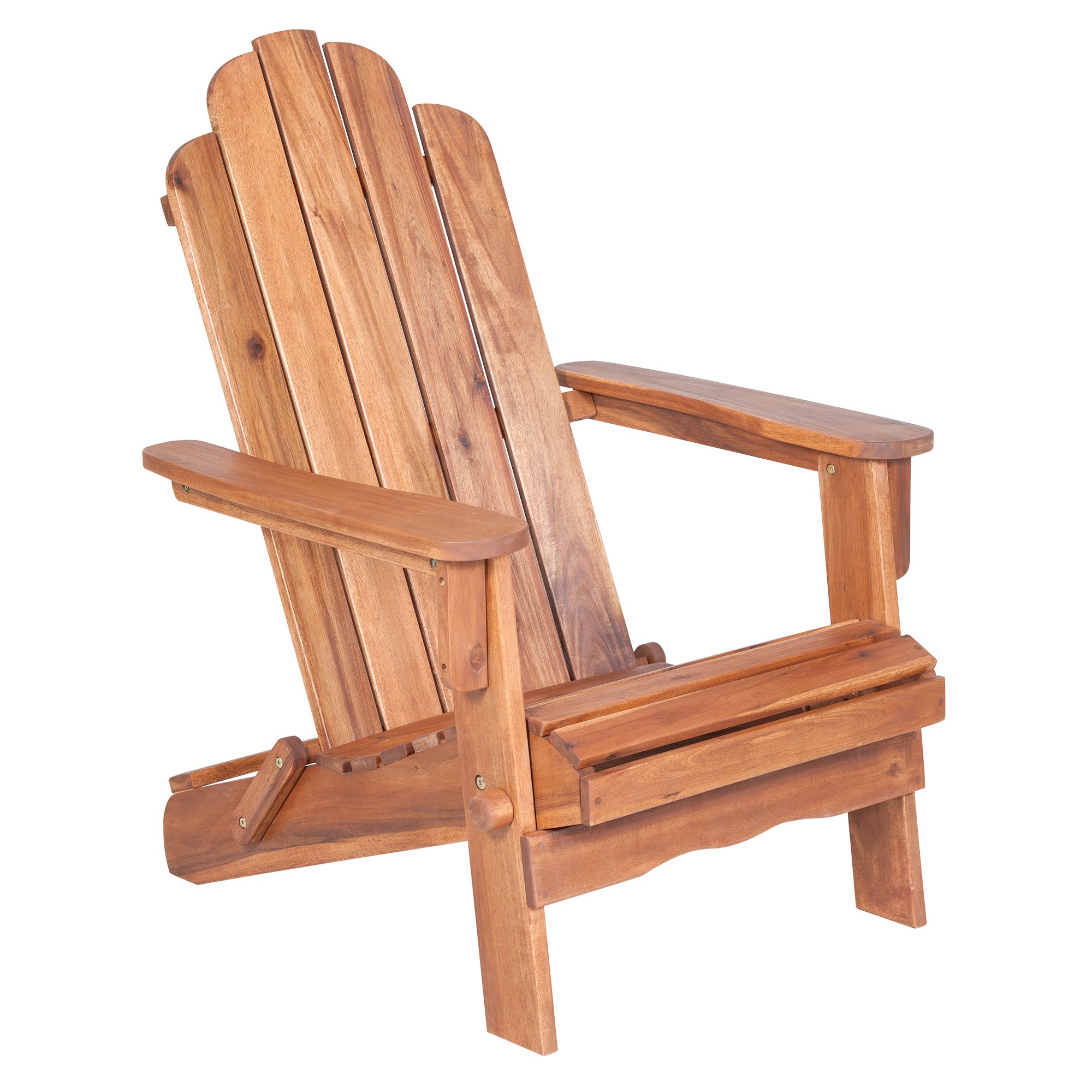 OWACBR Brown Outdoor Patio Adirondack Chair - Adirondack-3