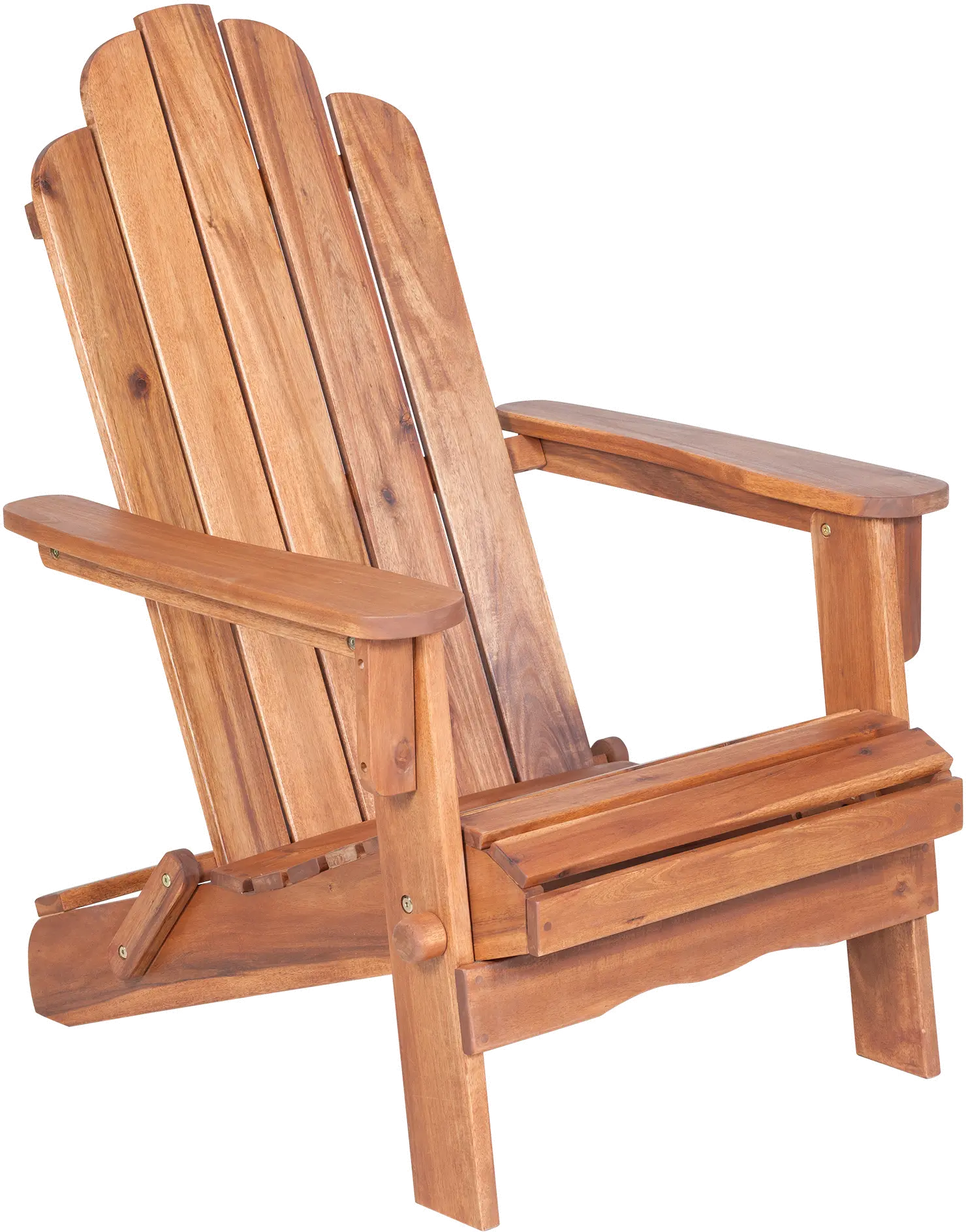 OWACBR Brown Outdoor Patio Adirondack Chair - Adirondack-3