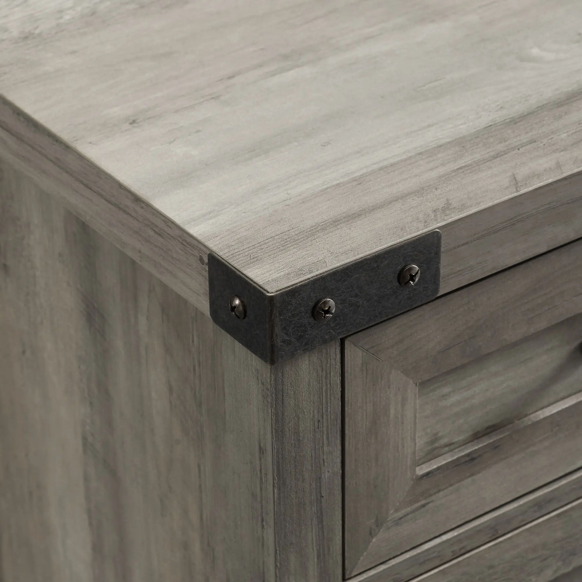 AF30BDGW Farmhouse Barn Door Accent Cabinet - Farmhouse-3