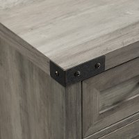 AF30BDGW Farmhouse Barn Door Accent Cabinet - Farmhouse-3