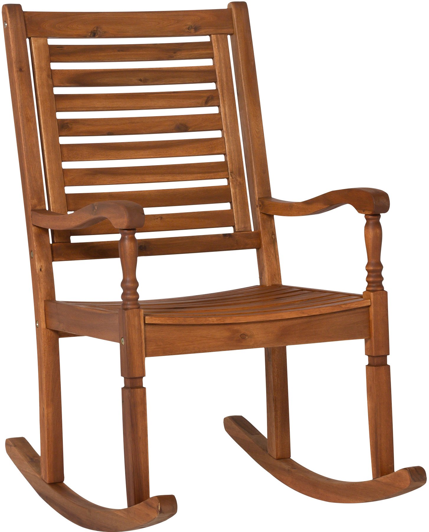 OWRCBR Solid Acacia Wood Outdoor Patio Rocking Chair - Midland-2