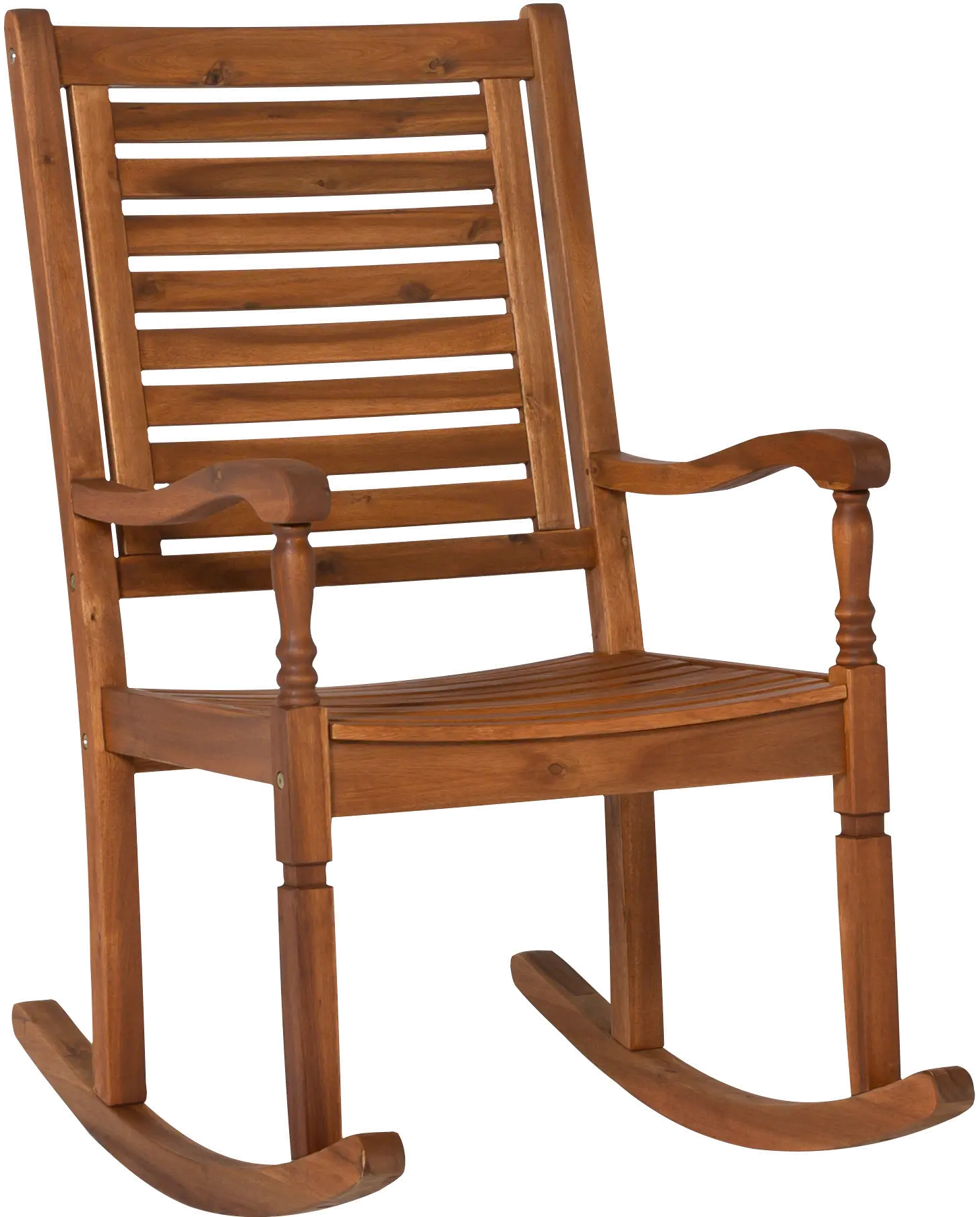 OWRCBR Solid Acacia Wood Outdoor Patio Rocking Chair - Midland-2