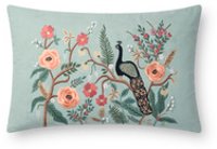 P6018-RP-MINT Mint and Multi Color Floral Throw Pillow