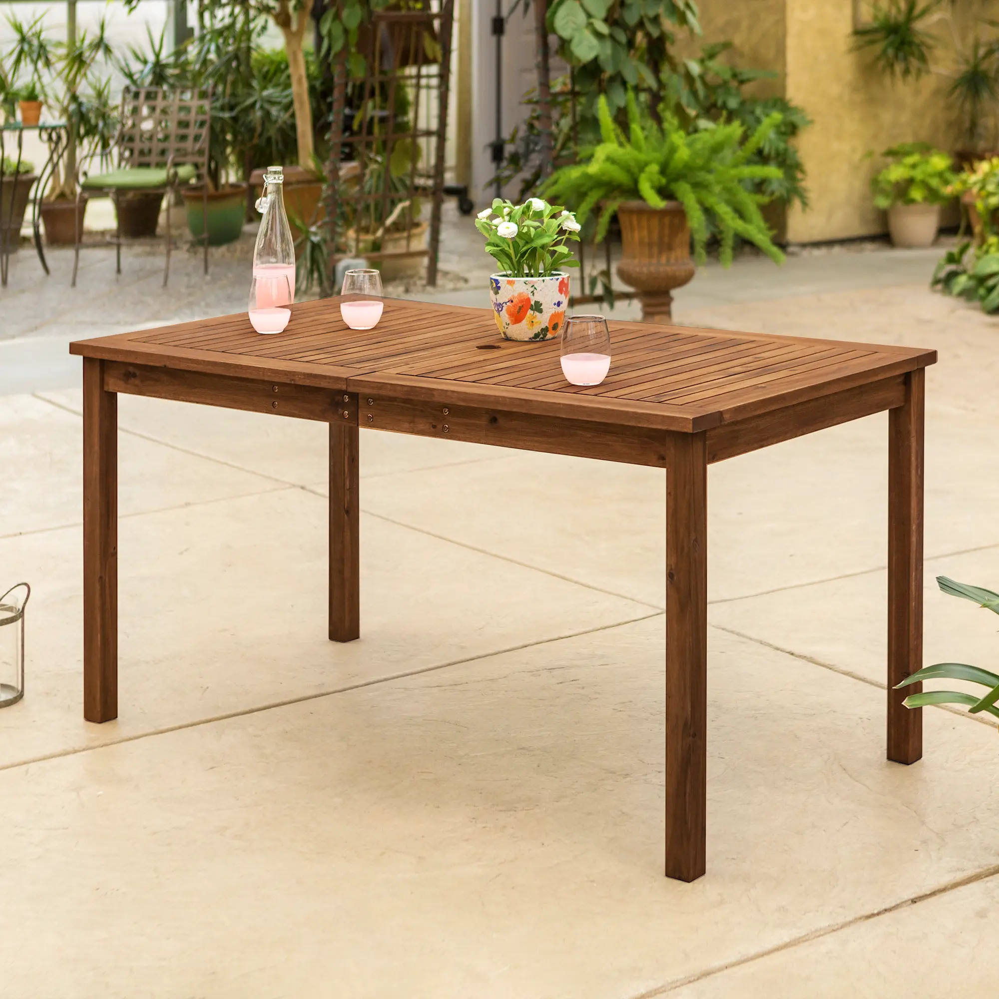 OWSDTDB Modern 60 Inch Patio Dining Table - Crosswinds-1