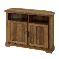 Grooved Door Corner 44 Inch TV Console - Columbus-2