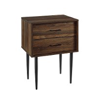 AF20OLI2DDW Modern Side Table - Dark Walnut-2