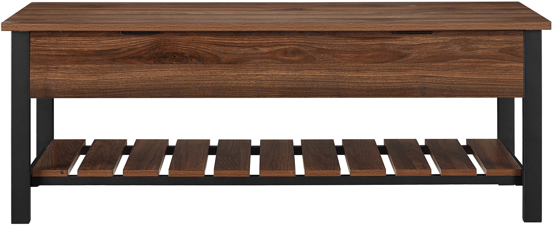 B48PCSBDW 48 Inch Modern Farmhouse Storage Bench - Modern Farmhouse-3
