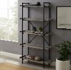 68 Grey Metal Bookcase