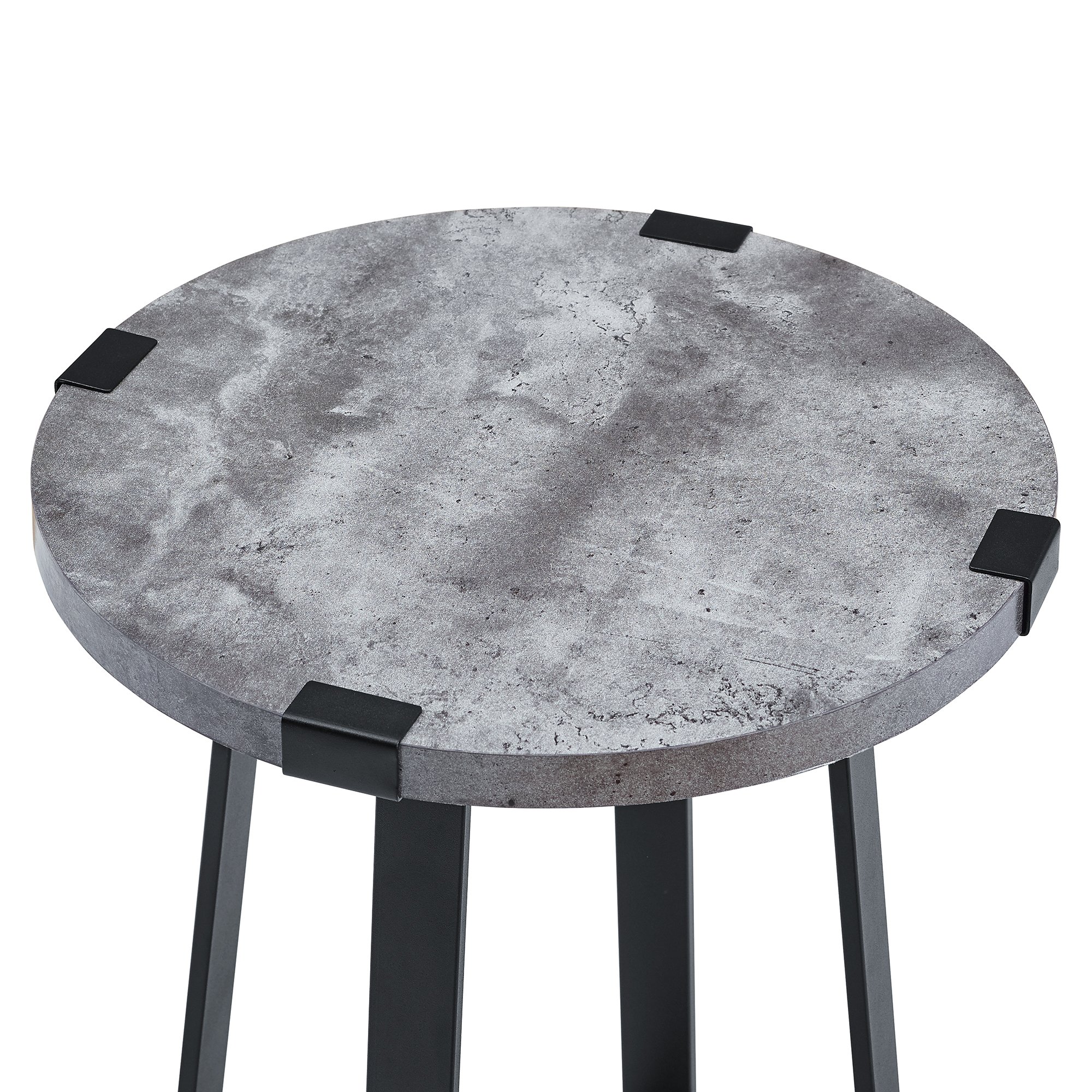 AF18MWSTDC Dark Concrete End Table - Emily-3