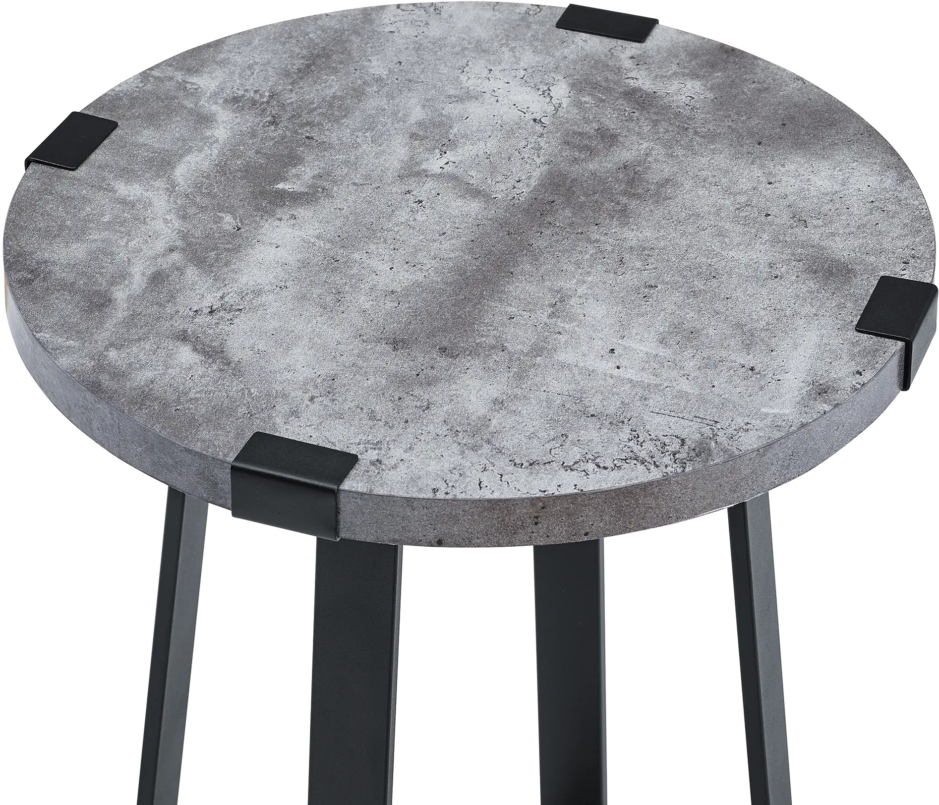 AF18MWSTDC Dark Concrete End Table - Emily-3
