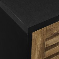 Black 52 Inch Mid Century Modern TV Stand - Bowie-3