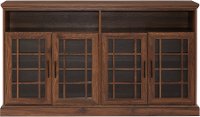 W584DHDHBDW Dark Walnut Classic 58 Inch TV Stand-2