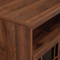 W584DHDHBDW Dark Walnut Classic 58 Inch TV Stand-3