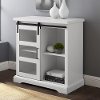 Solid White 32 Inch Modern TV Stand - Alba