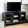 Black 52 Inch Modern TV Stand - Avenue