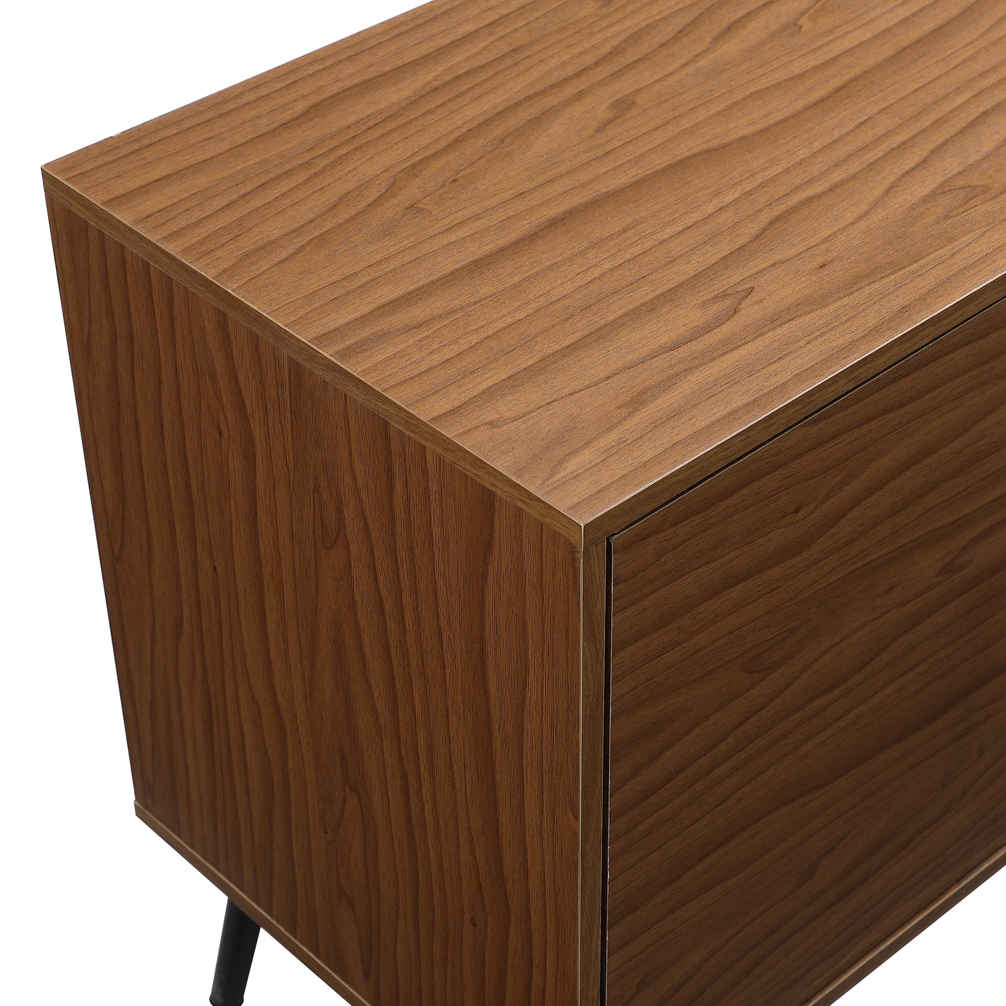 W60NOR2DPC Acorn 60 Inch Mid Century Modern TV Stand - Nora-3