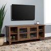 Oak 58 Inch Rustic TV Stand - Columbus