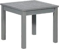 OWSSTGW Gray Patio Side Table - Midland