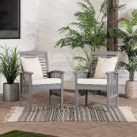 OWC2GW Gray Patio Chair with Cushion - Midland
