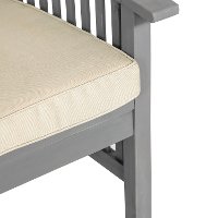 OWC2GW Gray Patio Chair with Cushion - Midland-3