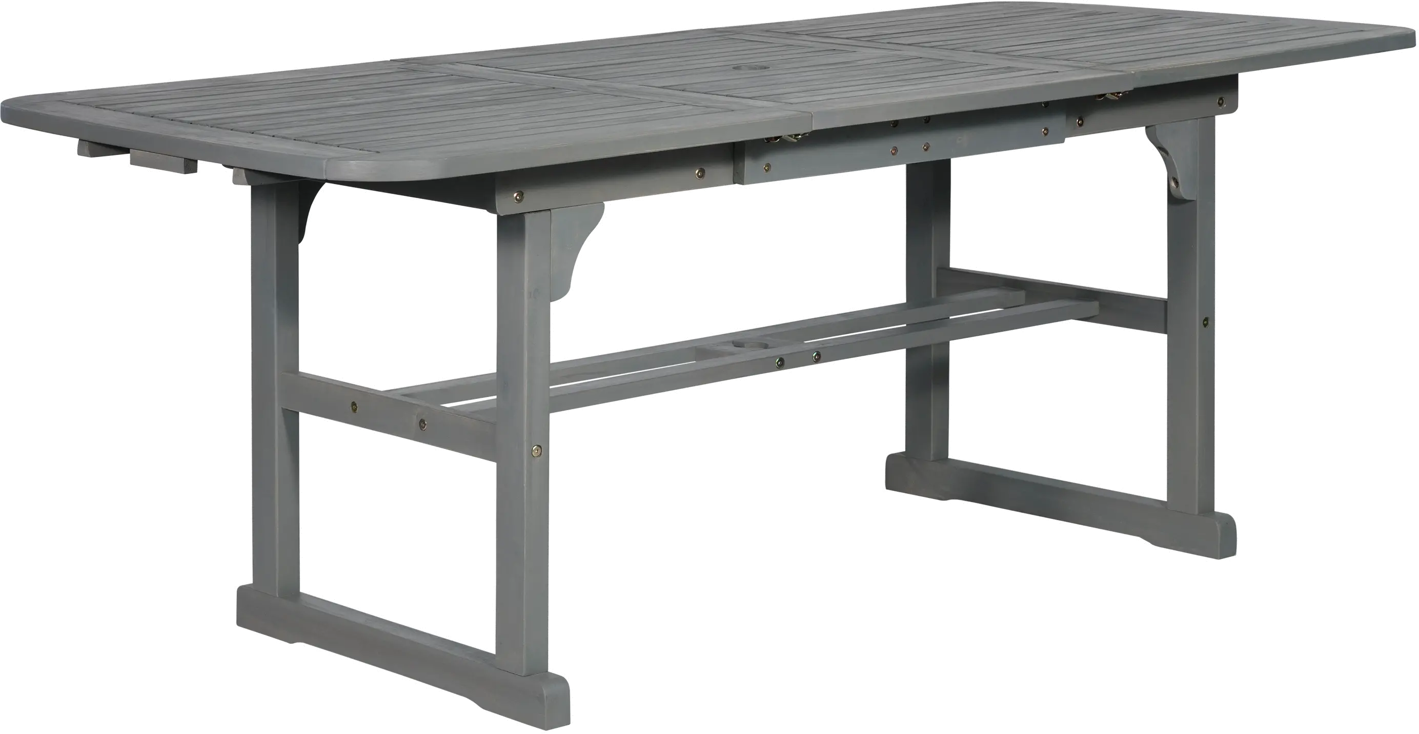 OWTEXGW Gray Extendable Outdoor Patio Table - Midland-1