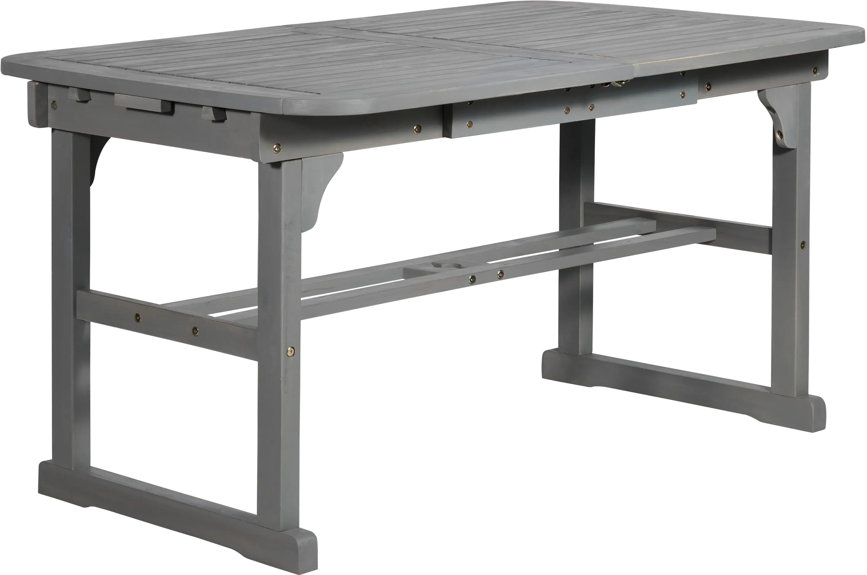 OWTEXGW Gray Extendable Outdoor Patio Table - Midland-2