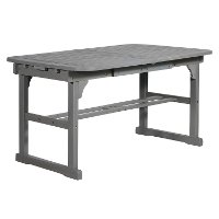 OWTEXGW Gray Extendable Outdoor Patio Table - Midland-2