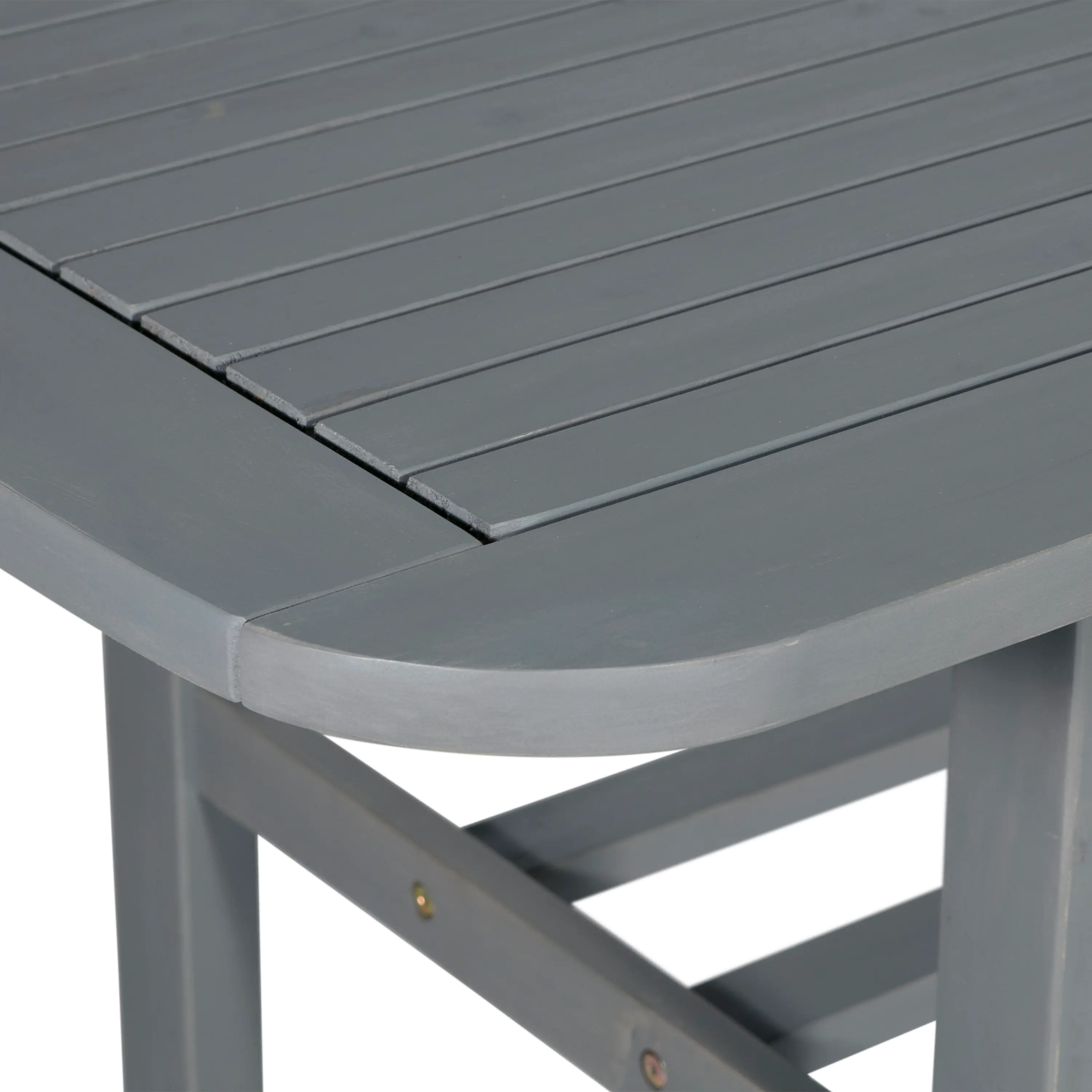 OWTEXGW Gray Extendable Outdoor Patio Table - Midland-3