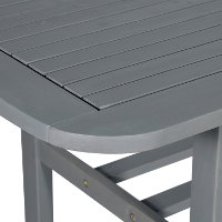 OWTEXGW Gray Extendable Outdoor Patio Table - Midland-3