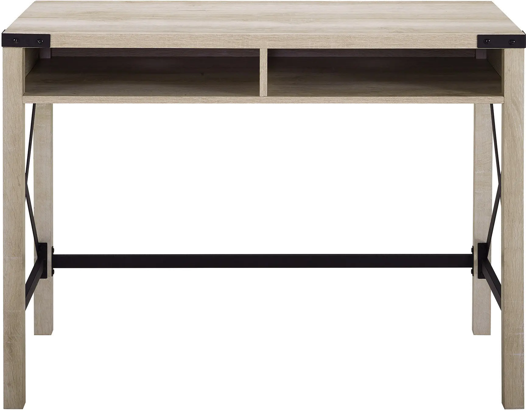 D42MXWO Metal X White Oak 42 Inch Desk-3