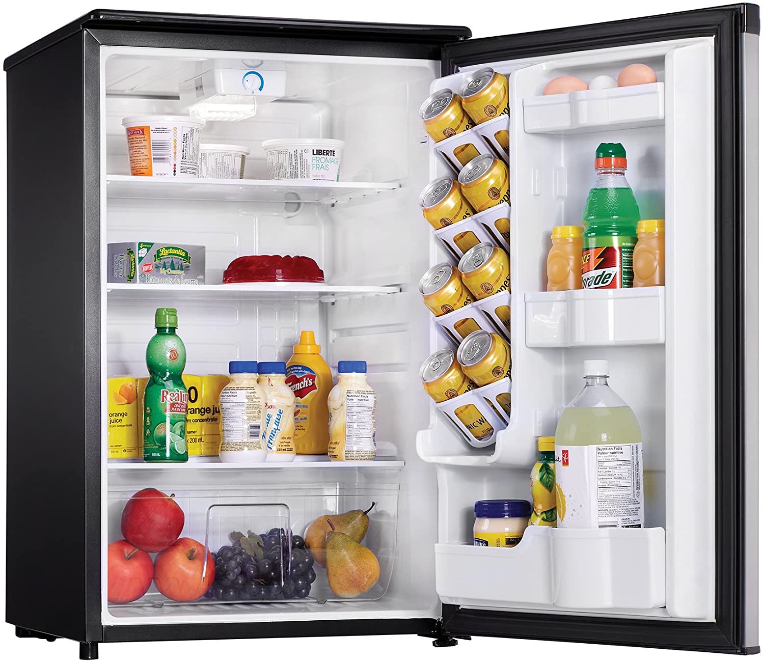 DAR044A4BSLDD-6 Danby Designer Compact Refrigerator - 4.4 cu ft Stainless Steel-2
