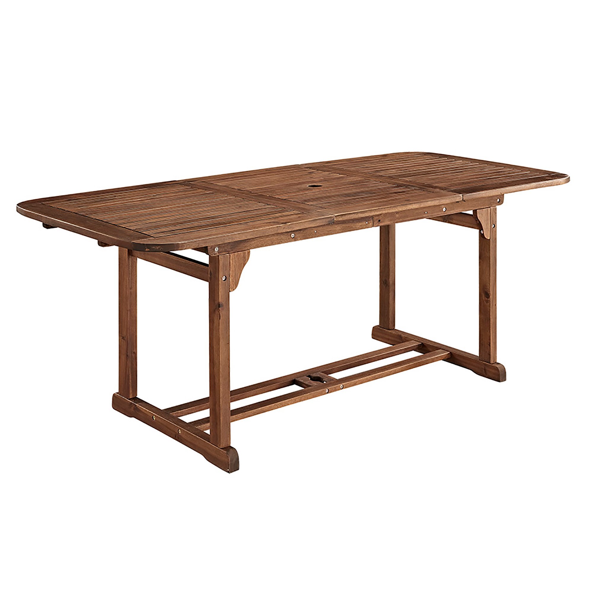 OWTEXDB Acacia Wood Patio Butterfly Table - Midland-3