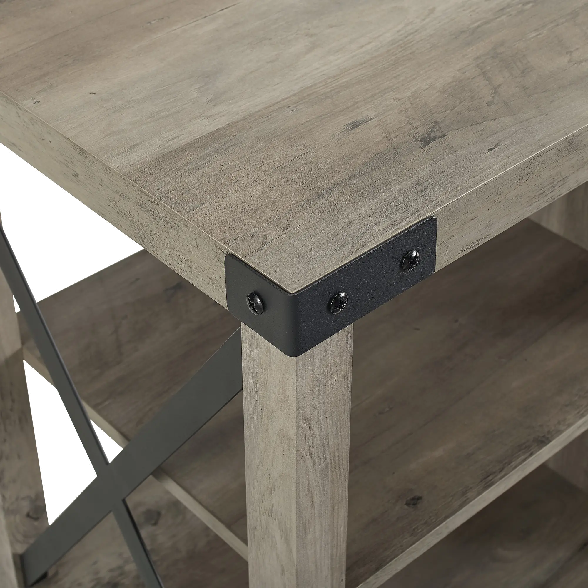 W70MX2DGW Metal X Gray Wash 70 Farmhouse TV Stand-3