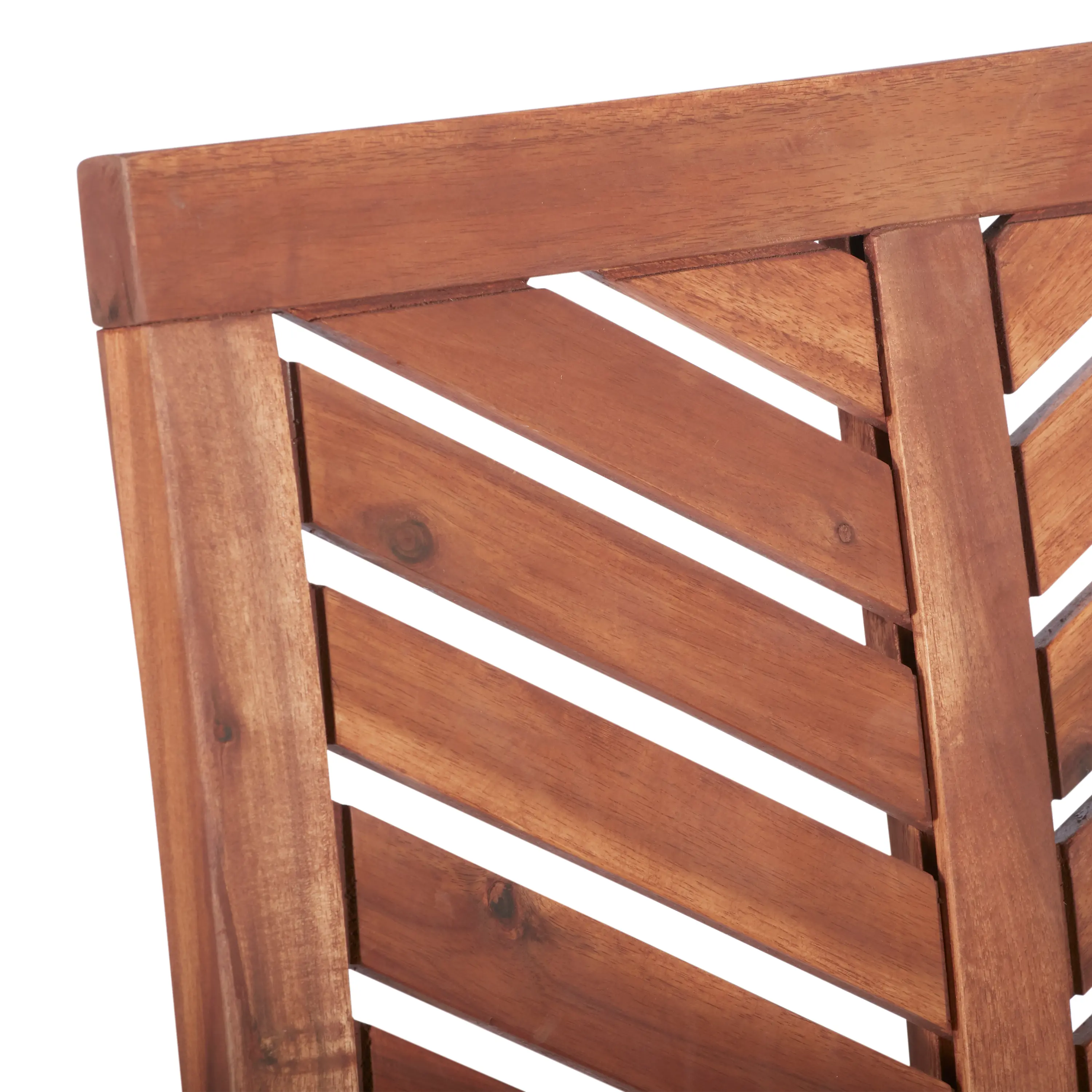 OWC2VINBR Vincent Light Brown Patio Wood Chairs, Set of 2-3