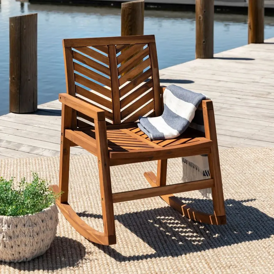 OWVINRCBR Vincent Outdoor Chevron Rocking Chair-1