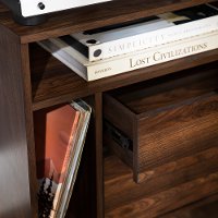 BR25LINNSDW Dark Walnut Modern Storage Side Table - Lincoln-2