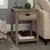 Country Single Drawer Side Table - Country