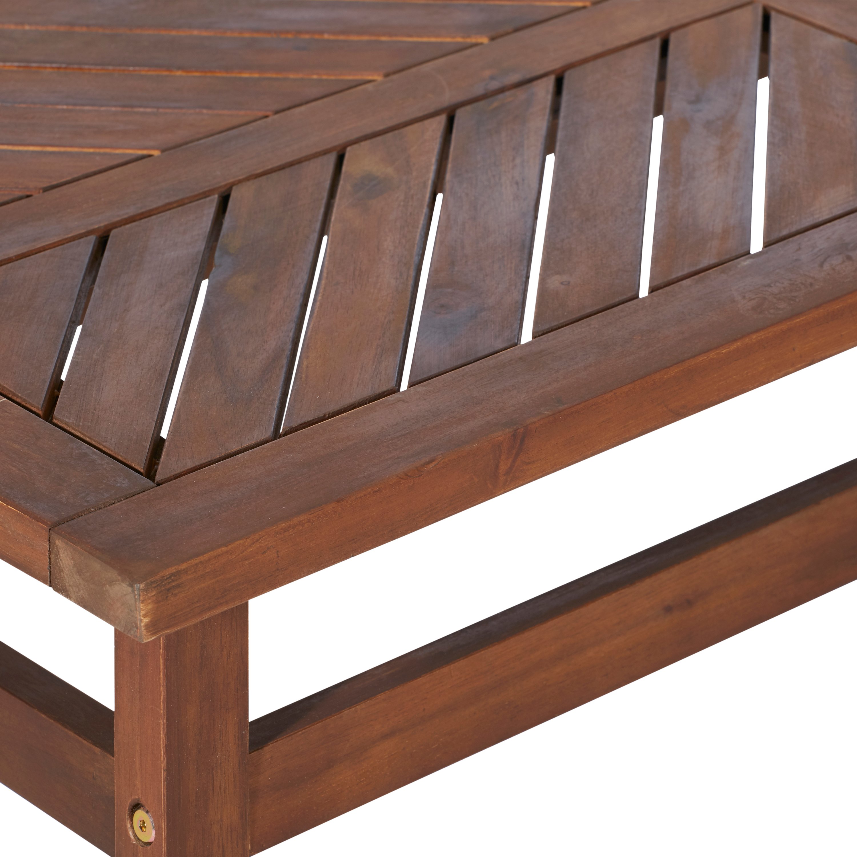 OW42VINCTDB Vincent Dark Brown Patio Wood Coffee Table-3