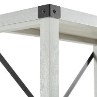 BS64MXST Gray 64 Farmhouse Metal Bookcase - Stone Grey-3